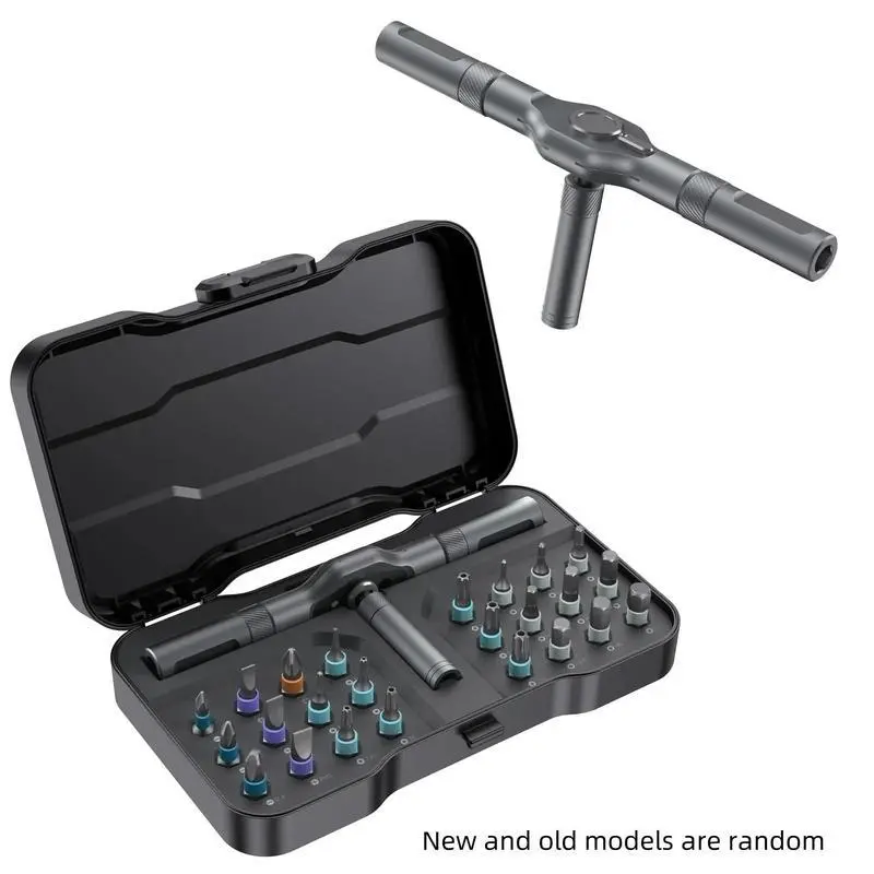 SEESE 24-in-1 DIY Screwdriver Set, 1 Set Switchable Magnetic Ratchet Screwdriver with Compact and Portable Design, Versatile Home Repair Tool Box SEESE 24-in-1 DIY Screwdriver Set, 1 Set Switchable Magnetic Ratchet Screwdriver with Compact and Portable Design, Versatile Home Repair Tool Box