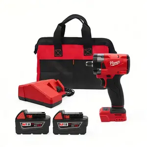 NiuWork Brushless lmpact Wrench 1/2" 350N LOWTorque, Compatible with M18 Batteries-Perfectfor Home Use, Screw Removal & Drilling