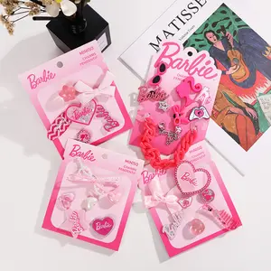 Barbie Collection Charms -  Ideal for Handbags, DIY Crafts & Memorabilia, Cartoon Collab,Suitable for Hole Bags with a Hole Diameter of 1 cm