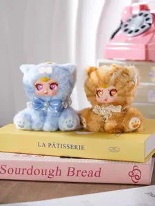 MM Milk Candy Naugthy Cat  Blind Box | 8+1 Hidden Kittens | Ultra-Soft Collectible Keychain for Cat Lovers & Collectors