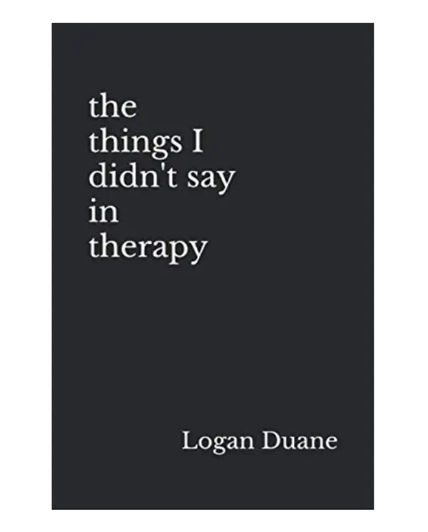the things I didn't say in therapy Paperback
