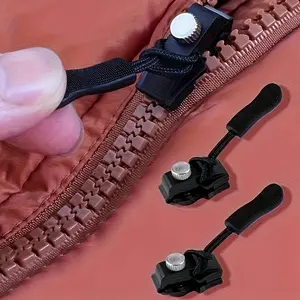 30pcs Zipper Repair Kit, Detachable Zipper Pulls for Bags, Coats, Clothes, Shoes & Boots, Side Pocket Zipper, No Tools Needed, Replacement Zipper Heads, Removable Zipper