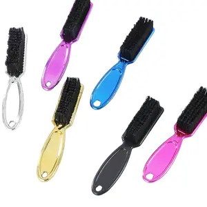Mini Hairdressing Brush, Oil Head Beard Cleaning Tool, 5.71 Inch Compact Design, Ideal for Styling & Grooming, Essential Beauty Accessory, Detangling Hairbrush
