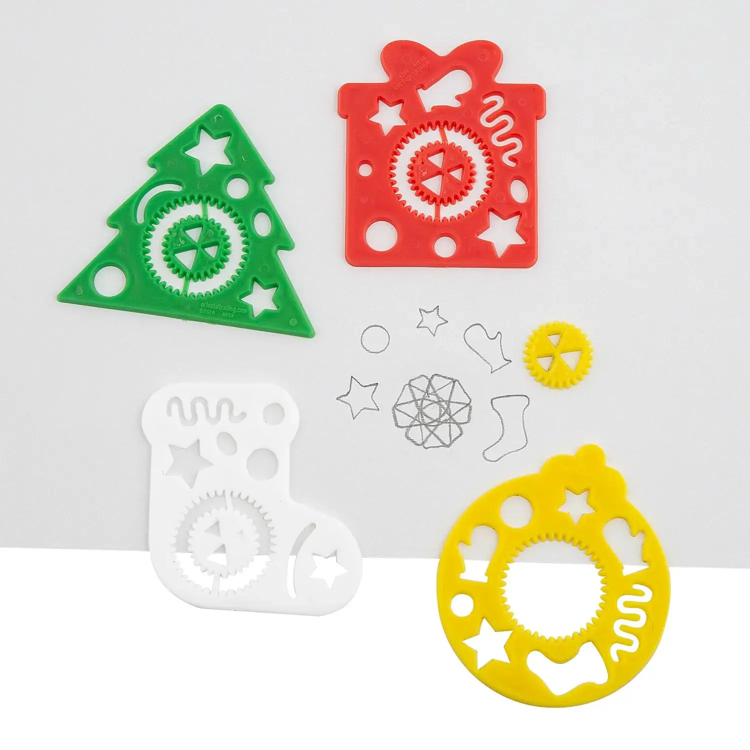 Christmas Stencils - 24 Pc.