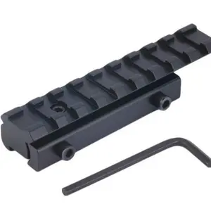 Scope Mount Adapter 11mm to 21mm Rail Clamp, 11mm Dovetail to 21mm Conversion Bracket, Universal Fit Scope Holder for Hunting, Shooting, Outdoor & Sport