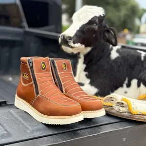 Zapato double cierre Miel