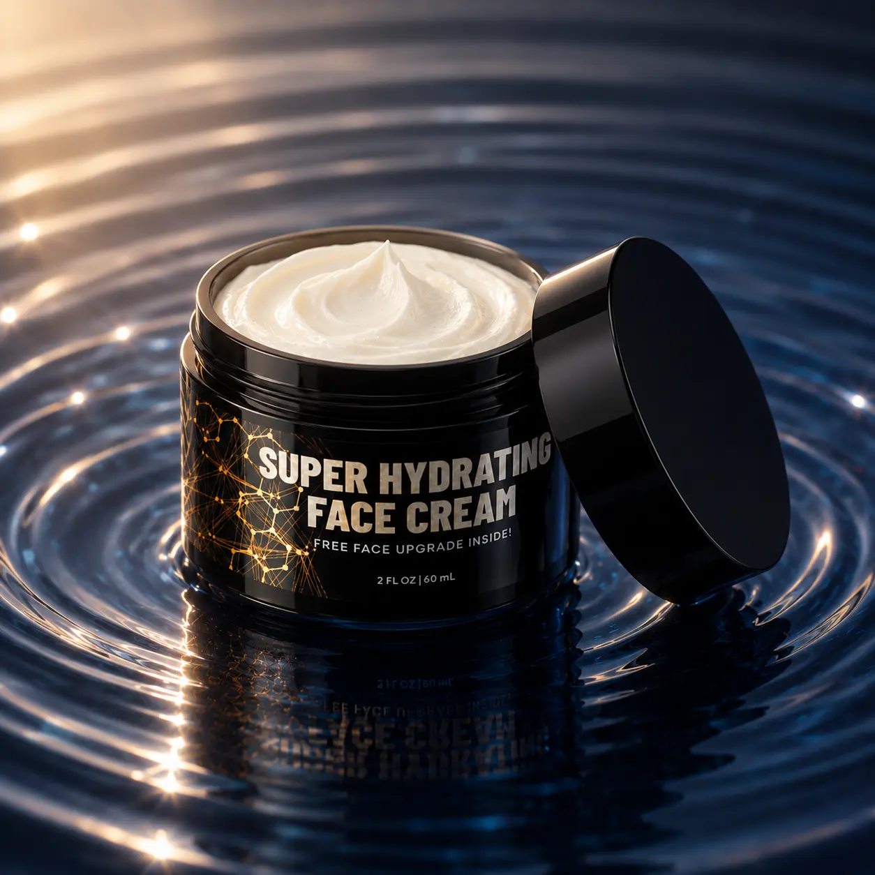 Derm Dude Men's Super Hydrating Face Cream - Dermatologist-Backed Daily Skincare Moisturizer