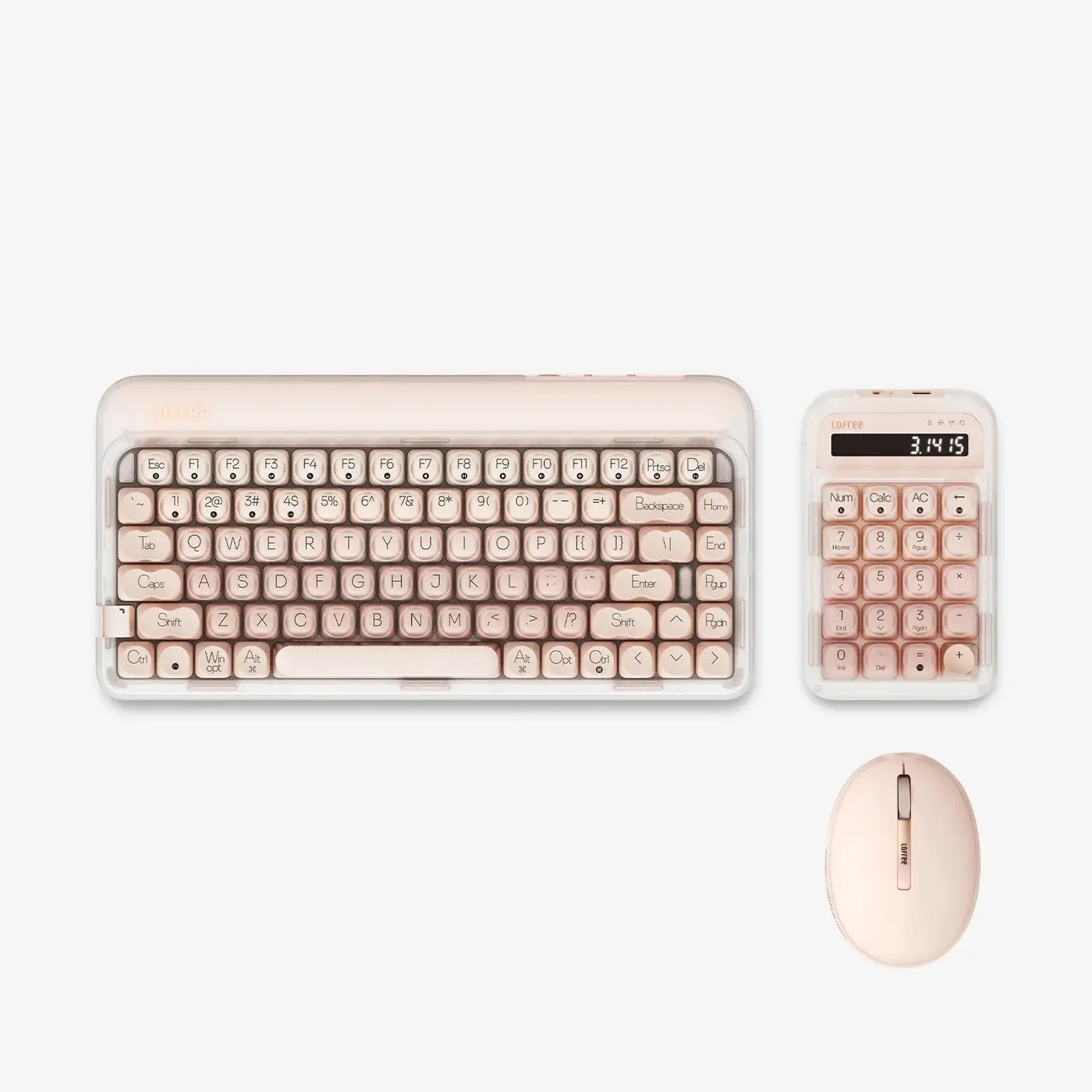 Keyboard + Numpad + Mouse(Pudding)