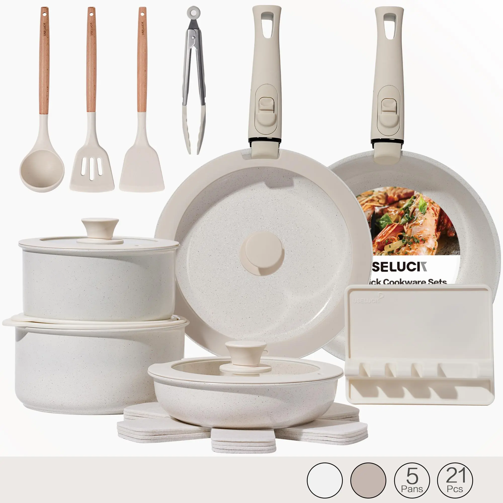 21-Piece Set-White