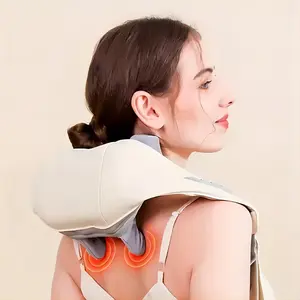 Electric Heat Therapy Multi-Functional Neck Massager, Leg and Waist Massager, Adjustable Massage, Mother's Day Gift, Muscle Relaxer, Neck Shoulder Relaxer, Adjustable Relaxing