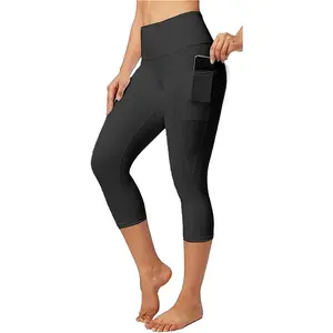 Women’s Breathable Lightweight Sports Pants – Padded Sports Pants with Pockets – Yoga Pants for Abdominal Control – Women’s Style Super Soft Leggings