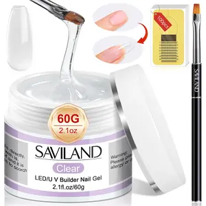 SAVILAND Builder Nail Gel Kit Pedicure tools
