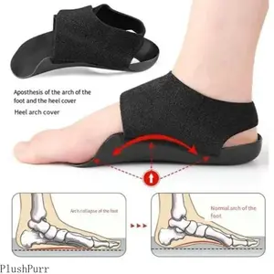 Professional Grade Gel Cushioned Orthotic Insoles Elastic Fabric Arch Support for Plantar Fasciitis &Flat Foot Pain Relief Ideal for Daily Wear Athletic Shoes Trainers Casual Sneaker Footwear Closed Footwear Closed Training Bedroom Running Training Runner