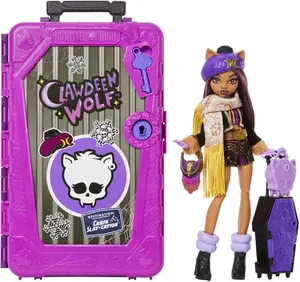 Monster High Skulltimate Secrets: Cabin Slay-Cation Clawdeen Wolf Doll and Playset  [COLLECTIBLES] Paper Doll, Collectible