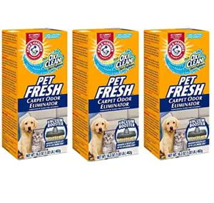 Arm & Hammer Pet Fresh Carpet Odor Eliminator Plus Oxi Clean Dirt Fighters (Pack