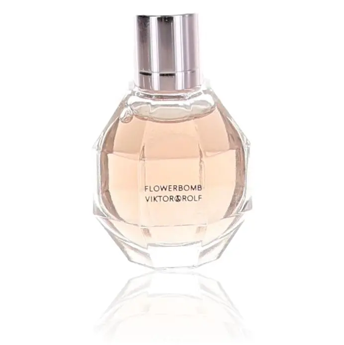 Viktor & Rolf Flowerbomb Floral Eau de Parfum Splash - 0.24 oz, Dating-Friendly Women's Fragrance, Unboxed Spray, Watch Party, No