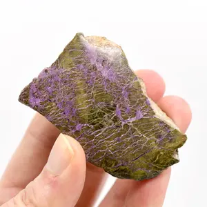 2.4in 63g Atlantasite Stichtite Serpentine Crystal, South Africa at4