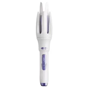 New Upgrade Automatic Curling Iron with 3 Temperatures Frizz-Free Smooth Shiny Hair, Anti-Scald-Tangle for Long Hair Auto Shut-Off Comfortable Hair Care Easy Operation Hair Styling Tool for Women & Home Use valentine gifts Bidirectional Rotation