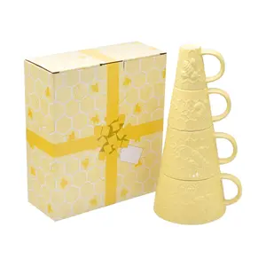 Temp-tations 4-Piece Stacking Mug Tower