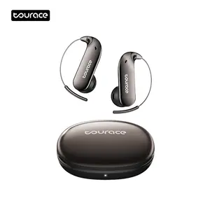 Tourace -Bluetooth Headphones with Zero‑Gravity Titanium Ear‑Hook Design, Noise Isolation,AI Simultaneous Interpretation，Bluetooth Positioning，Earbuds Headset Bluetooth 6.0,Waterproof & Sweatproof, Ideal for Travel & Electronic Gifts for Men and Women out