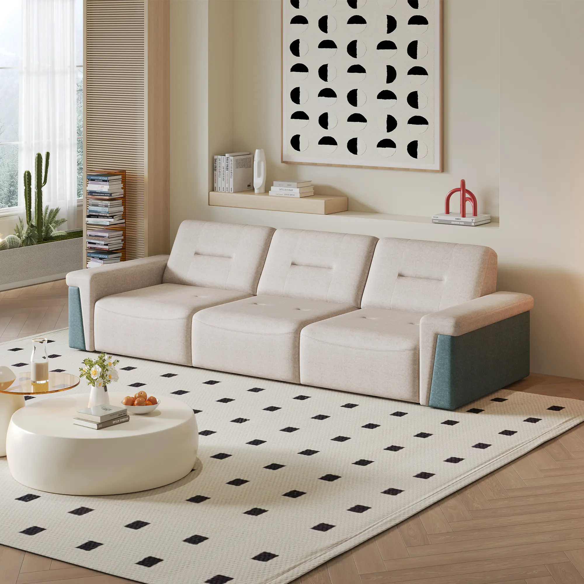 120.8" Power Reclining Sofa with USB charging port,Warp Knitted Velvet Couch with Adjustable Electric Backrest, Spacious and Stylish Sectional for Living Room