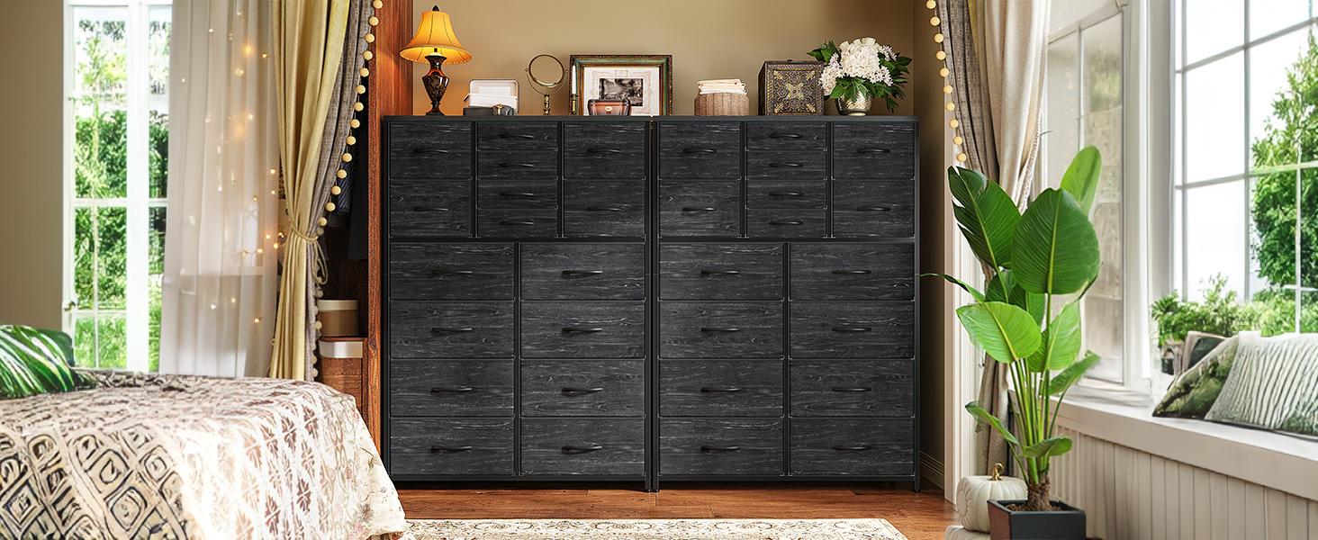 【Budget-Friendly Homehacks】Raybee 16 Deep Drawers Tall Dresser for Bedroom, Extra Large Fabric Chest of Drawers with Steel Frame, Wide Clothes Storage Tower Organizer Unit for Closet, Dorm, Living Room, Space Saving Vertical Furniture, #Backtoschool 【Budget-Friendly Homehacks】Raybee 16 Deep Drawers Tall Dresser for Bedroom, Extra Large Fabric Chest of Drawers with Steel Frame, Wide Clothes Storage Tower Organizer Unit for Closet, Dorm, Living Room, Space Saving Vertical Furniture, #Backtoschool