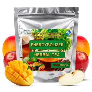 Energybolizer Herbal Tea | 24 Tea Bags | Apple Mango Blend