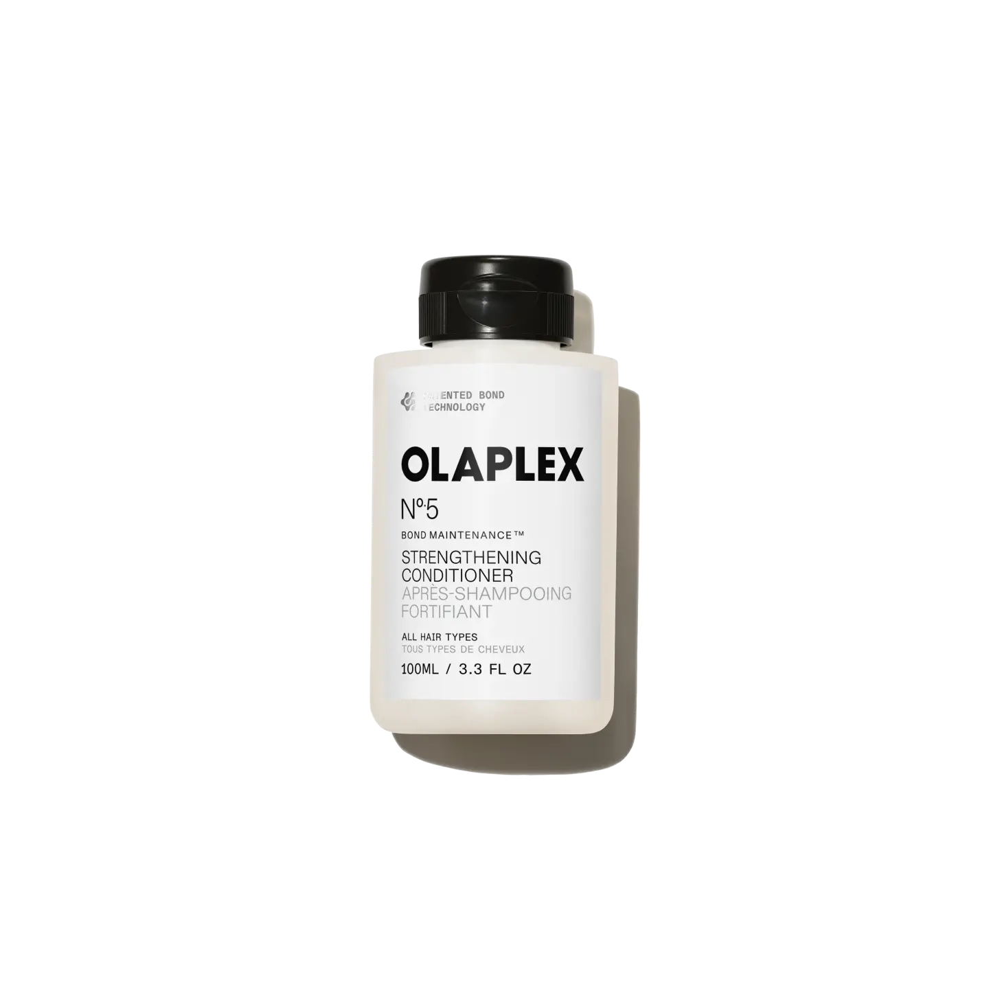 OLAPLEX Nº.5 Bond Maintenance Strengthening Conditioner TRAVEL SIZE - A multi-action conditioner for stronger, defined, and more hydrated coils, curls, and waves in one use.