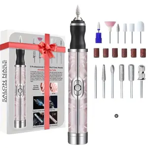 Electric Nail Drill Set, Professional Acrylic Nail Manicure Kit Filing Tools for Home Salon, Perfect Gift for Birthdays and Holidays, Nail Care Kit