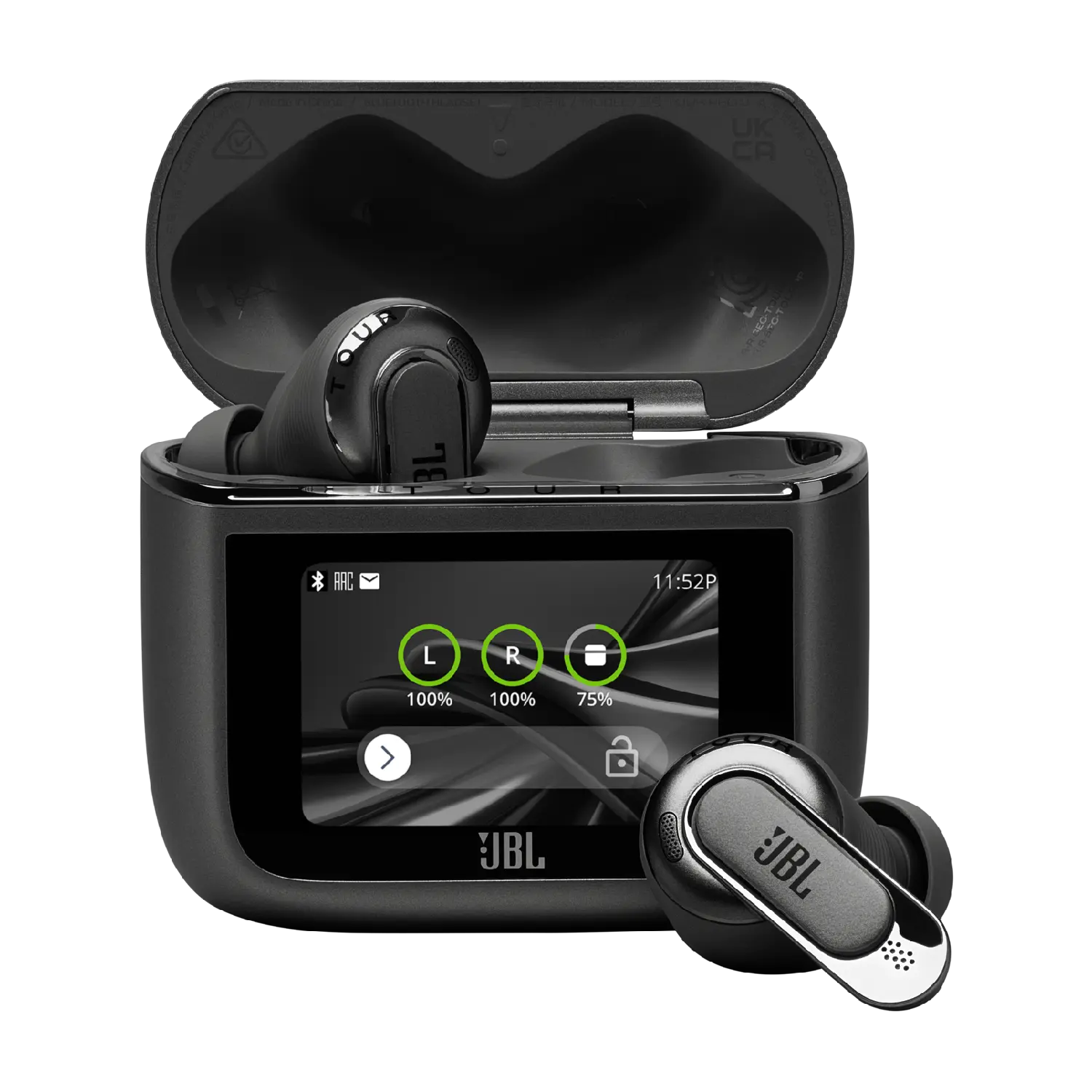 JBL Tour Pro 3, True Wireless Noise Cancelling earbuds with Smart Charging Case™ JBL Tour Pro 3, True Wireless Noise Cancelling earbuds with Smart Charging Case™