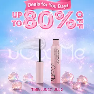 uCoolMe DIY Lash Extensions Bond Breaker Cluster Lash Removal Serum Gentle Non Irritating Cleanser Makeup Remover for At Home Longwear EyeLash Extensions Clear Remover for Self Application Individual Lashes Cosmetic #DealsForYouDays