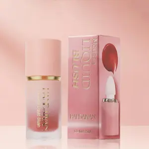 Creamy Glow Blush  – Soft Balm-to-Cream Texture liquid blush, Dewy Radiant Finish, Lightweight Natural Tint, Multi-Use Tint for Cheeks & Lips for Daily Makeup Blend Brush Coffee Radiance Cosmetic cheer Hydrating Stick