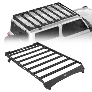 Hooke Road Overland Aluminum Roof Rack for 2021-2026 Ford Bronco 2-Door Hardtop