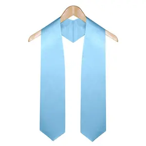 Light Blue Graduation Stole