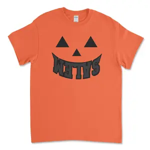 Salem Orange Pumpkin Halloween T-Shirt Tee Shirt - S4LEM Witch House Jack O Lantern Apparel Merch, Men and women Fashion Top