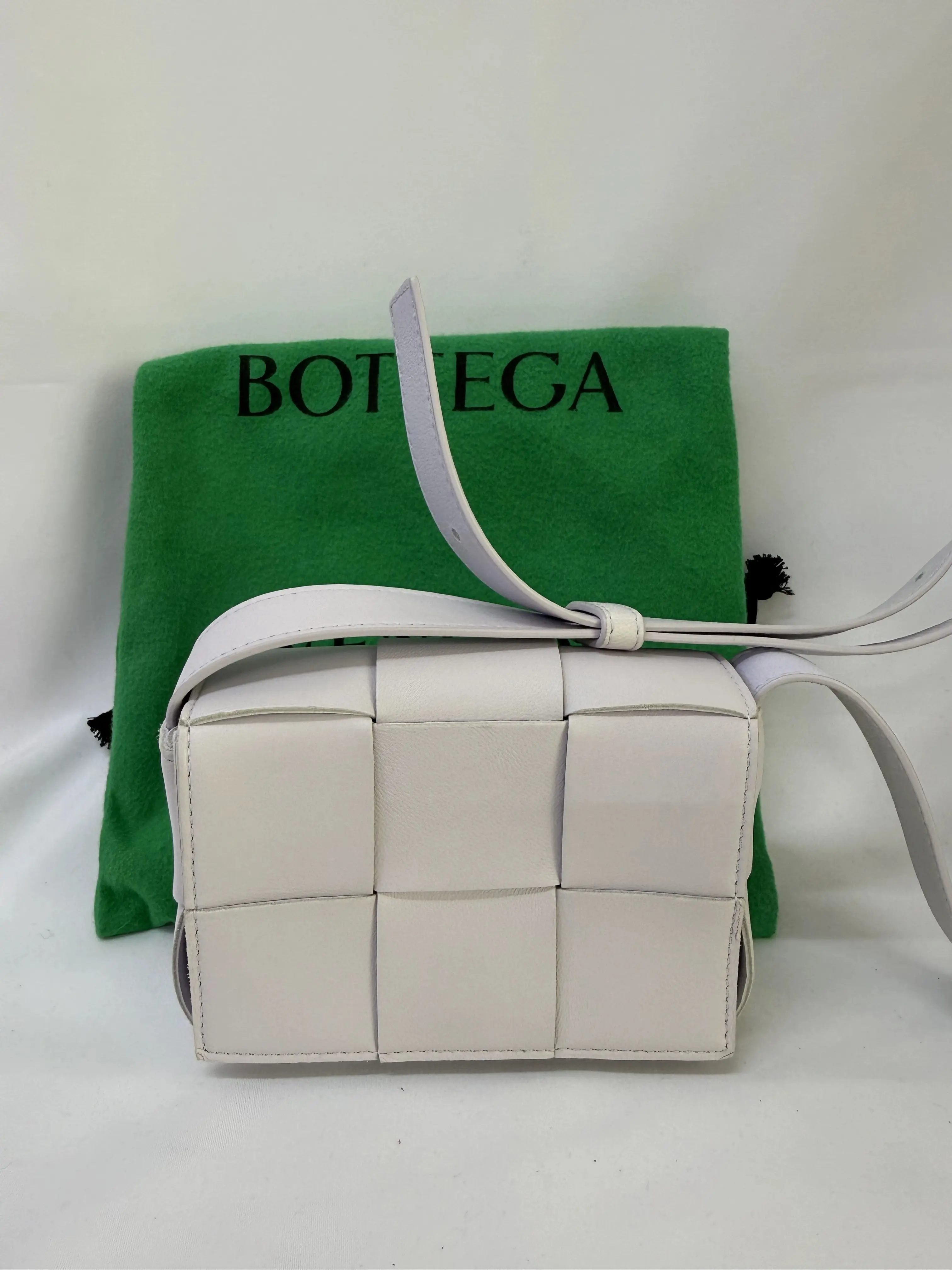 Pre-owned BOTTEGA VENETA Bottega Veneta, Small Intreccio Cassette Crossbody Bag