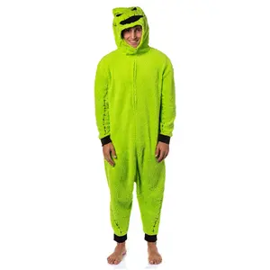 The Nightmare Before Christmas Oogie Boogie Costume One Piece Pajama Union Suit (Large)