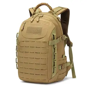 27L Durable Tactical Multifunctional Military Backpack Molle Assault Rucksack Outdoor Travel Hiking Rucksacks Camping Hunting Climbtravel bag zipper versatile backpack military rover shoulder with Waist Strap