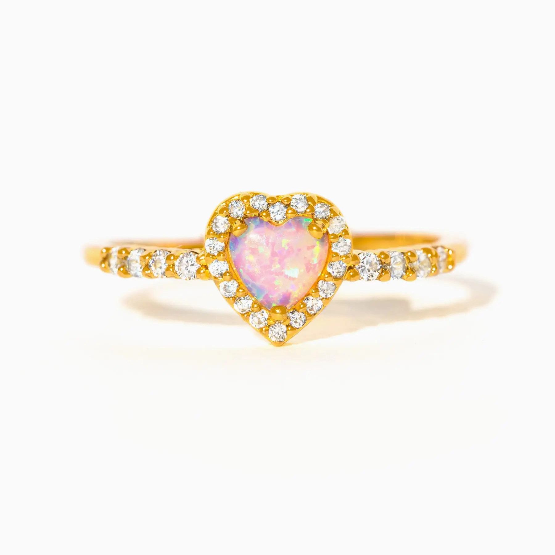 Stolen Heart Pink Opal Ring Stolen Heart Pink Opal Ring