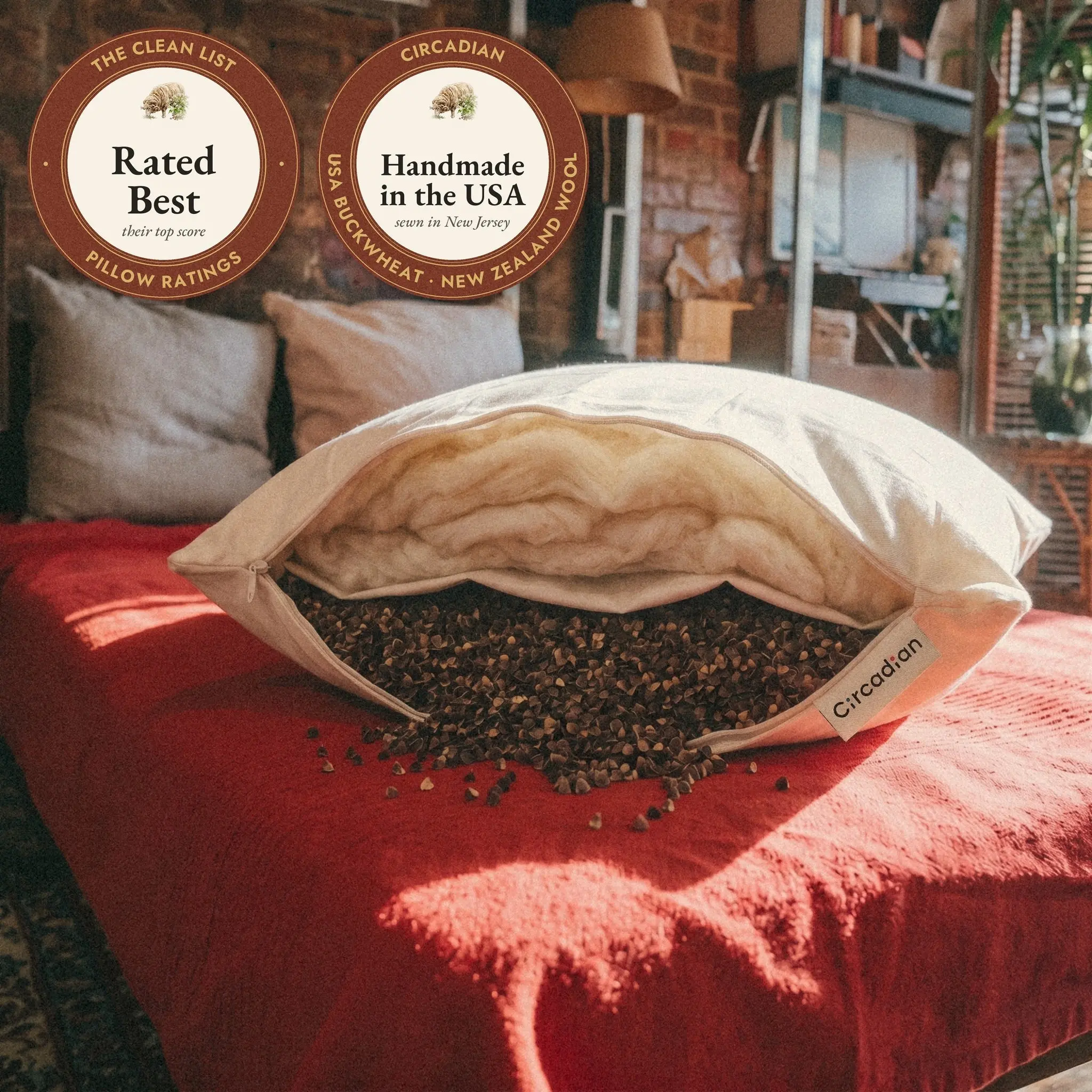 Buckwool Hybrid Pillow Buckwool Hybrid Pillow