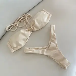 Push Up Bikinis 2025 Sexy Women Swimsuit Swimwear Female Patchwork Bikini Set Biquini Bathing Suit Swimming Suits Beachwear