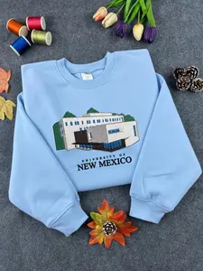 University Of New Mexico Embroidered Sweatshirt/Hoodie