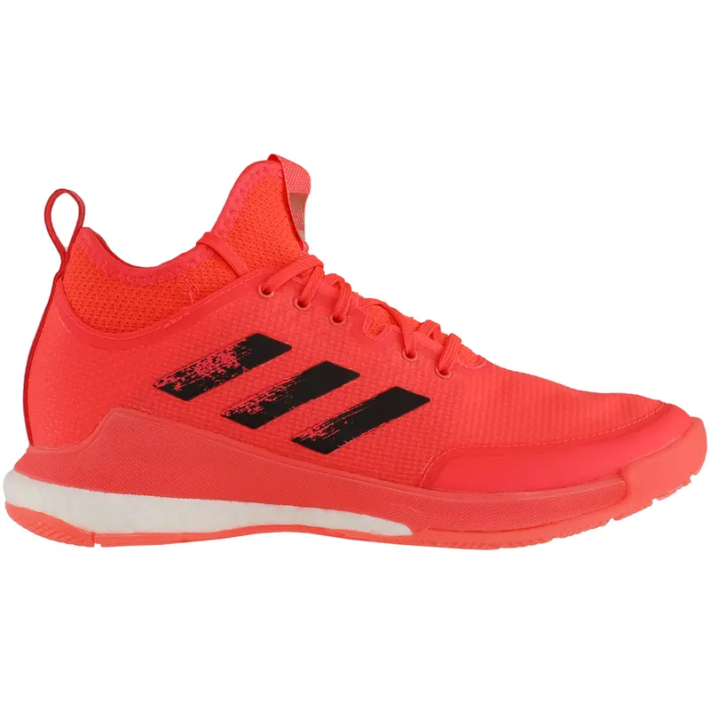 adidas Womens Crazyflight Mid Tokyo Volleyball Volleyball Sneakers Shoes Court - Orange