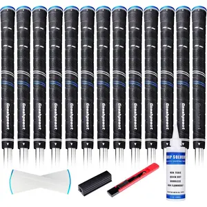 Wrap Golf Grips 13 Pack with Golf Grip Kit ,Golf Club Grips Outstanding Tackiness and  Surface Texture Enhances Control