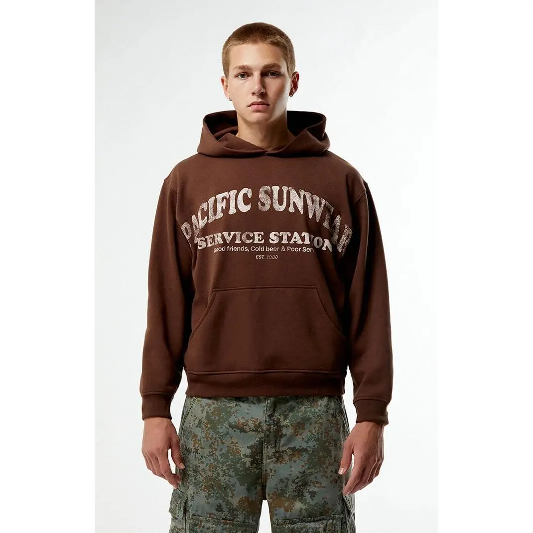 Pacsun Men's Service Station Hoodie Pacsun Men's Service Station Hoodie