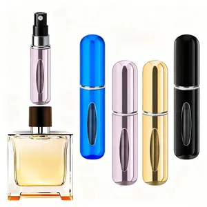 Refillable Perfume Portable Atomizer Bottle Refillable Perfume Spray, Travel Perfume (5ml, 4 Pack)