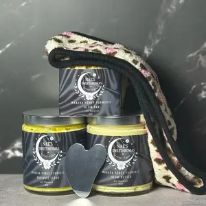 Luxe Glow Set Skin Repair with Manuka Honey Turmeric Glow Butter & Radiance Scrub All Natural