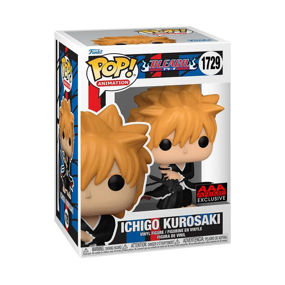 Funko Bleach Ichigo Kurosaki Dangai Scene Anime Collectible Figure #1729 - Numbered Pose, AAA Anime Exclusive Display Piece, Vinyl Model Figure, Ichigo Pose