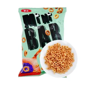 HUAYUAN Classic Original Flavor Onion Rings Puffed Snack 38g - Authentic Taiwanese Crispy Treat