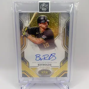 2025 Topps Tier One Certified Autograph Issue - Bryan Reynolds 048/249 Baseball Card with on card Signature!